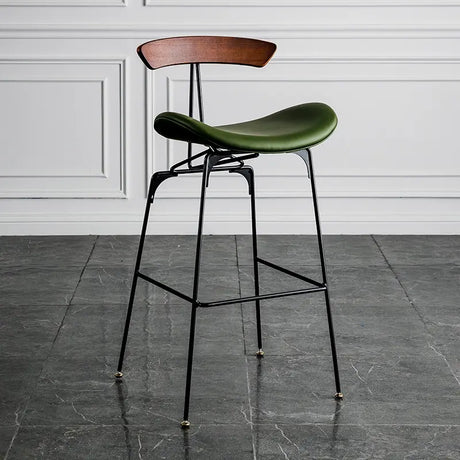 ABOUT WHITE Amaya Elegant Industrial Bar Stool from ABOUT WHITE