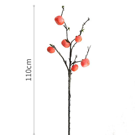 JUHAN Thalassa Lush Decorative Simulation Persimmon Branches from JUHAN
