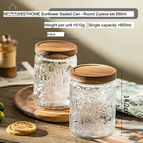 MH Zephyra Elegant Airtight Storage Jar from MH
