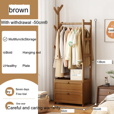 EASYREST Tamsin Elegant Natural Wood Storage Hanger from EASYREST