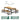 WEIMEI Langley Rustic Compact Square Dining Set from WEIMEI