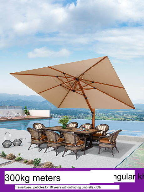 ZIYE Shinjuku Elegant Solar-Powered Street Umbrella Villa from ZIYE