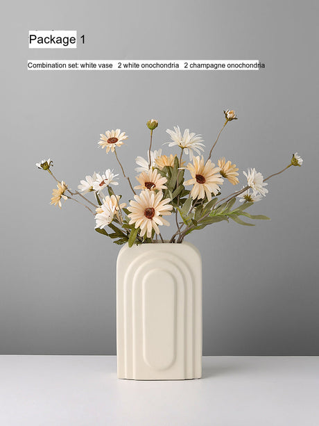 LIVETAI Isolde Elegant Nordic Art Ceramics Flower Relief Pack from LIVETAI