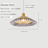 BOJI Yuzuki Elegant Woven Ceiling Lamp - Chinese Style Living Room Light. from BOJI