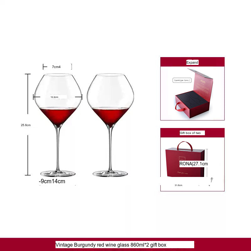 RONA Swan Wine Glass High-End Glossy Set from RONA