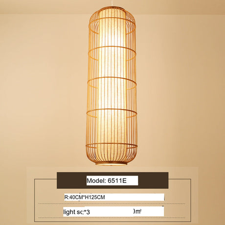 BOJI Takumi Elegant Woven Ceiling Lamp - Custom Made Chinese Style from BOJI