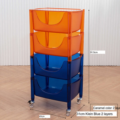 NIYE Olten Stylish Multilayer Storage System for Bed Cart from NIYE