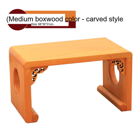 PAULOWNIA Seville Rustic Antique Bay Window Balcony TaTa Coffee Table from PAULOWNIA