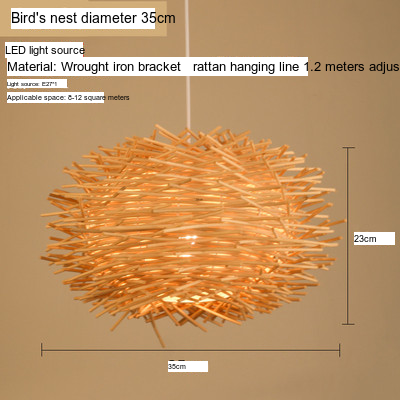 BOJI Azura Elegant Woven Coffee Ceiling Lamp from BOJI