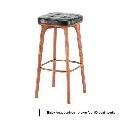 NIYE Elysia Chic Natural Wood Footstool from NIYE