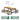 WEIMEI Langley Rustic Compact Square Dining Set from WEIMEI