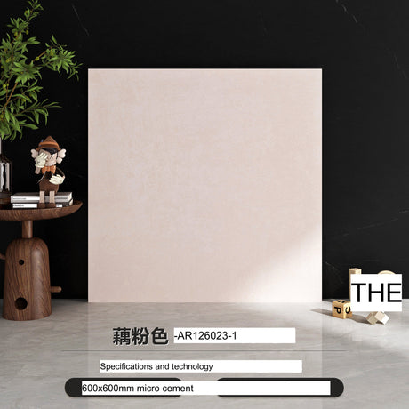 LOFTWELL Santiago Luxurious Soft-Light Velvet Microcement Tile from LOFTWELL