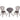 ZIYE Fujiko Elegant Wrought Iron 3-Piece Coffee Table Set from ZIYE