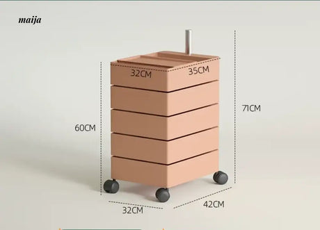 PUMPKIN BOX Rotating Storage Bedside Cabinet from PUMPKIN BOX