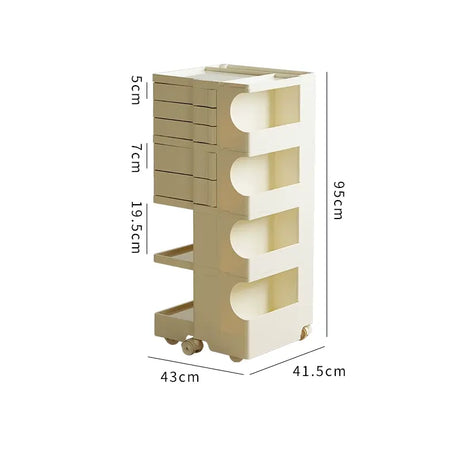 LAZYSPACE Evelyn Rotating Storage Cabinet from LAZYSPACE