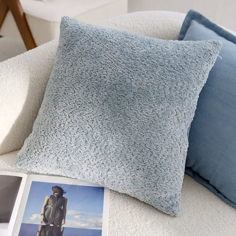 YOULI Astrid Cozy Plush Flowered Pillow Case from YOULI