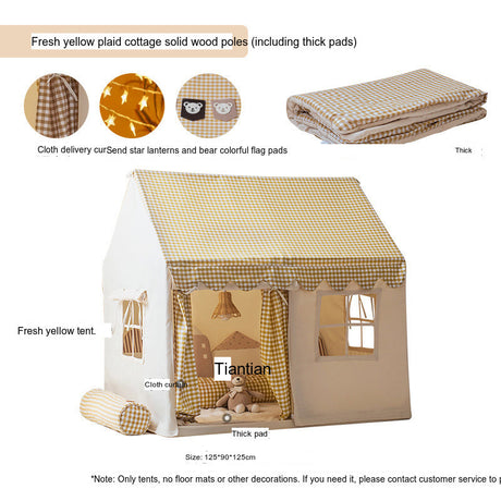 LITTLE DOVE Jisoo Enchanting Indoor Tent - Princess Castle Playhouse from LITTLE DOVE