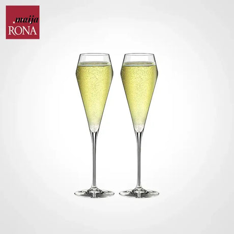 RONA Burgundy Red Wine Glass Crystal Collection from HOBBYTREE