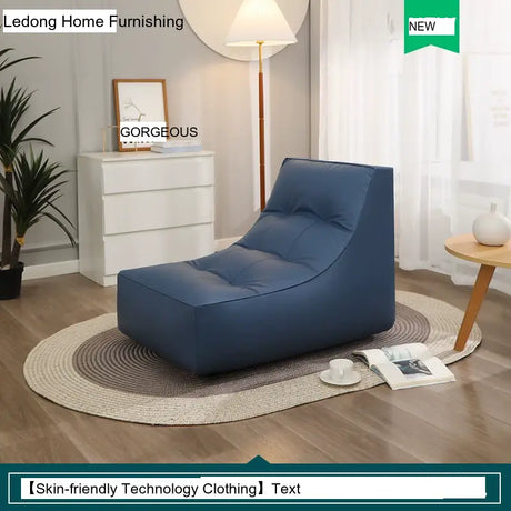 LEDONG Haruka Plush Adjustable Recliner Bean Bag Sofa from LEDONG