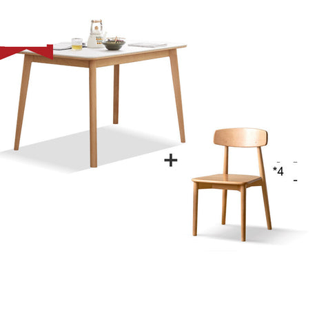 GENJI Harumi Elegant Solid Wood Long Table from GENJI
