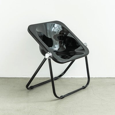 NIYE Montgomery Sleek Transparent Folding Stool from NIYE