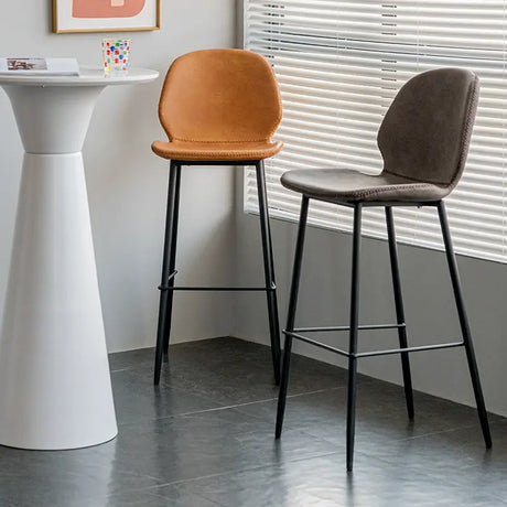 ABOUT WHITE Santiago Elegant High-Foot Luxury Bar Chair from ABOUT WHITE