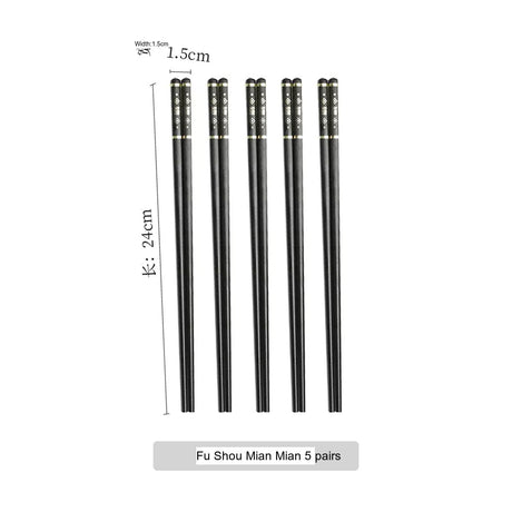 MOSE Antibacterial Metal Chopsticks Set from MOSE
