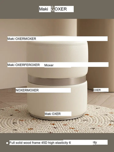 MOXER Kairo Elegant Rotating Makeup Stool from MOXER