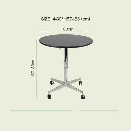 LAZYSPACE Zoey Solid Wood Lift Table from LAZYSPACE