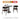 WEIMEI Zafiro Chic Minimalist Rock Table Set Bar Essentials from WEIMEI