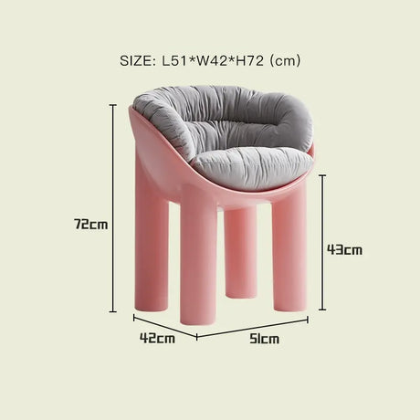 LAZYSPACE Zoey Elephant Legs Chair from LAZYSPACE