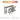 WEIMEI Lucerne Vintage Industrial Style Narrow Bar Table & Chair Set from WEIMEI