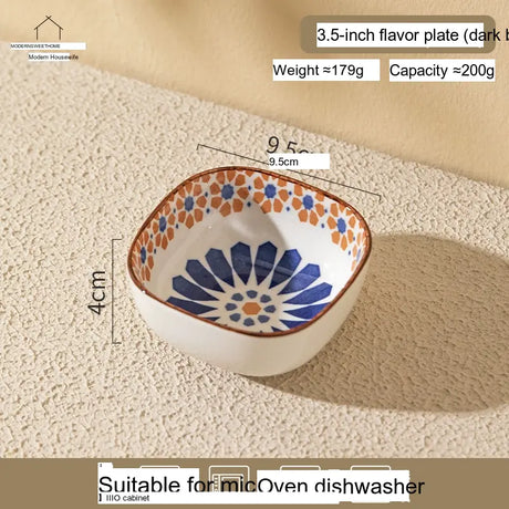 MH Elowen Chic Ceramic Saucedip Dish from MH