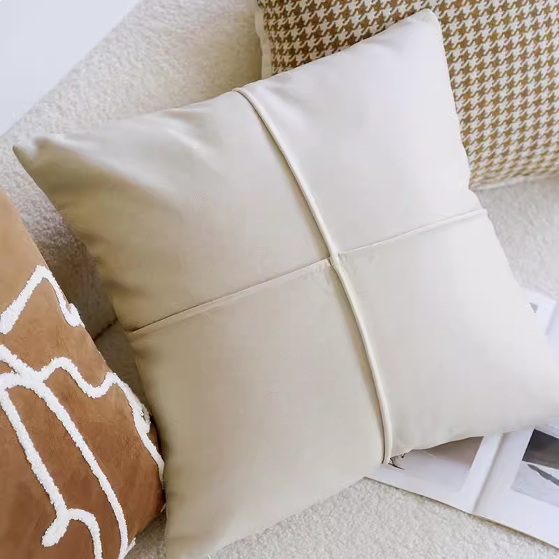 YOULI Penelope Retro Creamy Beige Sofa Set from YOULI
