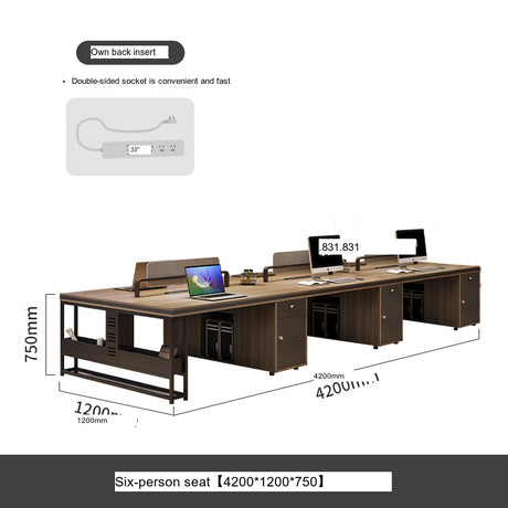 MUTINI Azura Minimalist Collaborative Office Desk Set from MUTINI