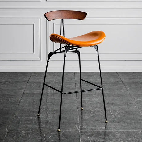 ABOUT WHITE Amaya Elegant Industrial Bar Stool from ABOUT WHITE