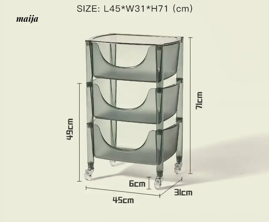 LAZYSPACE Ivy Acrylic Storage System from LAZYSPACE