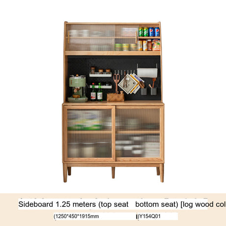 GENJI Akihiro Elegant Solid Wood High Cabinet from GENJI