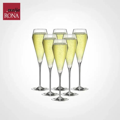 RONA Burgundy Red Wine Glass Crystal Collection from HOBBYTREE