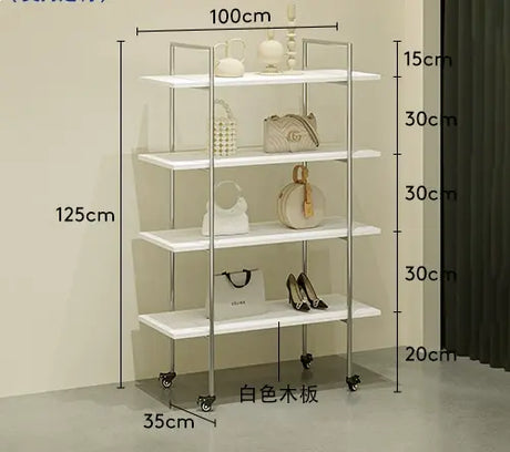 SM Liam Black Shoes and Clothing Stand from SM