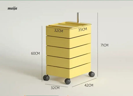 PUMPKIN BOX Rotating Storage Bedside Cabinet from PUMPKIN BOX