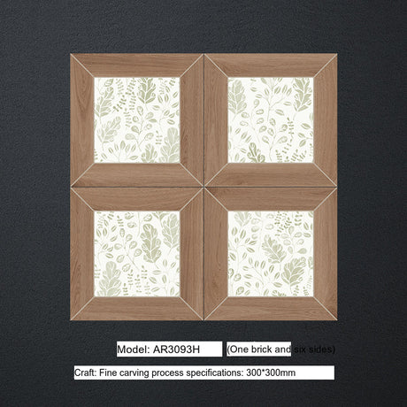 LOFTWELL Mistral Sleek Modern Small Tiles 300x300 Green Wall Tile from LOFTWELL
