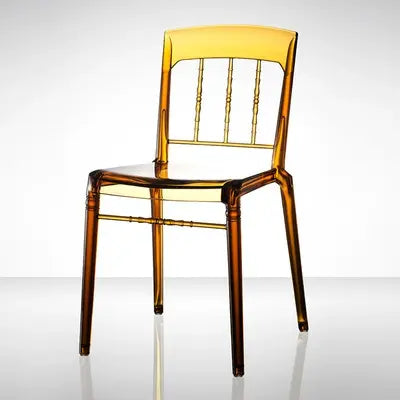 ABOUT WHITE Marisol Sleek Transparent Design High Chair from ABOUT WHITE