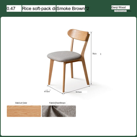 GENJI Hyun-Soo Scandinavian Natural Wood Highchair from GENJI