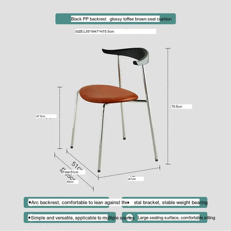 ABOUT WHITE Sapphira Elegant Retro Solid Wood Dining Chair from ABOUT WHITE
