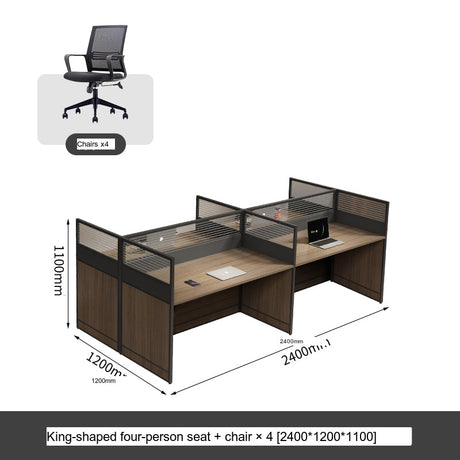 MUTINI Aurelia Chic Modern Desk & Chair Set from MUTINI