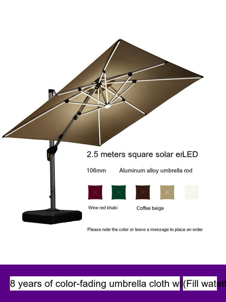 ZIYE Araminta Eco-Friendly Patio Umbrella from ZIYE
