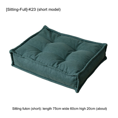 PULI Akihiro Premium Leather Cushioned Futon from PULI