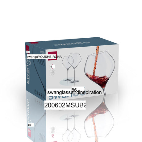 RONA Swan Wine Glass High-End Glossy Set from RONA