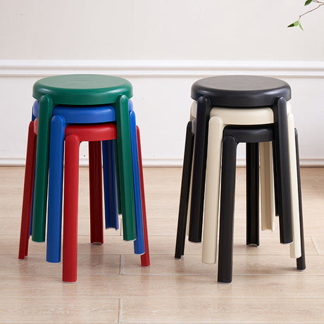 A&D Marcellus Durable Modern Round Stool from A&D